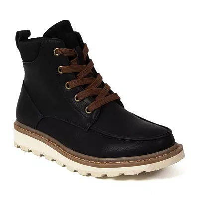 Deer Stags Little & Big Kid Boys Julian Jr Flat Heel Lace Up Boots