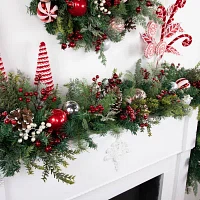 Northlight Pre-Ated Pine Christmas Indoor Garland