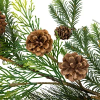 Northlight Jingle Bells And Pinecones Christmas Indoor Garland