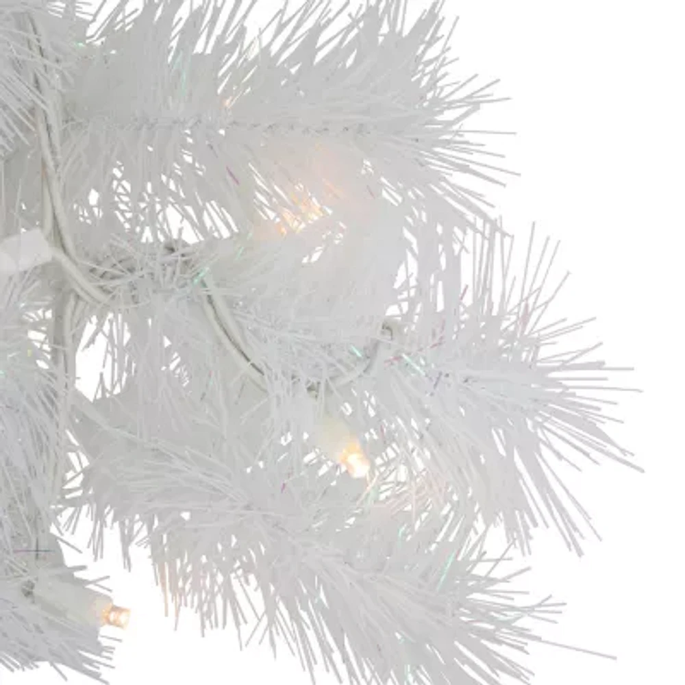 Northlight Alaskan Pine Pre-Lit Wreath