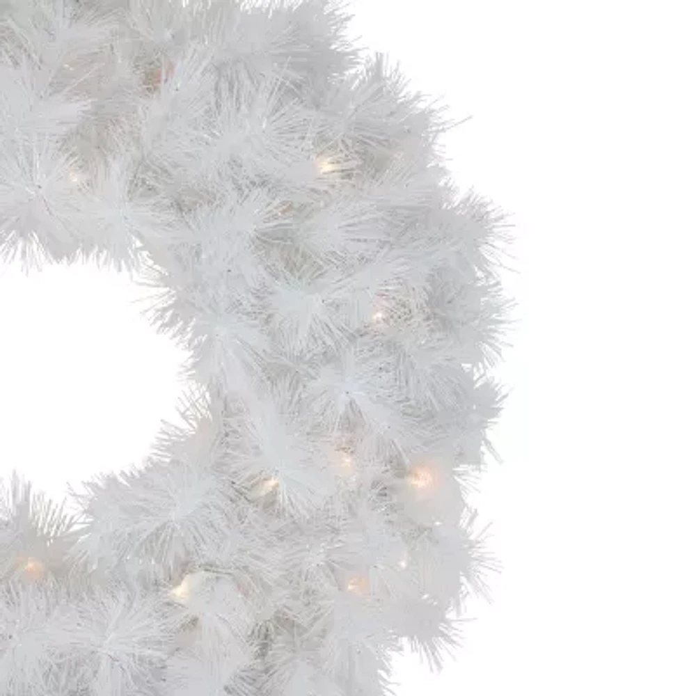 Northlight Alaskan Pine Pre-Lit Wreath