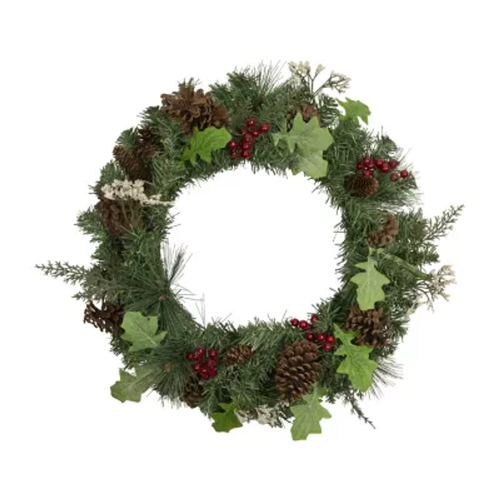 Northlight Natural Pine And Berry Wreath