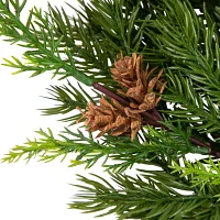 Northlight Cypress And Pine Cone   Unlit Wreath