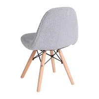 Zula Padded Sherpa Side Chair for Kids