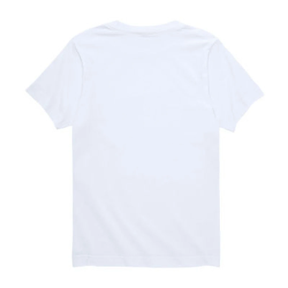 Big Kid Girls Crew Neck Short Sleeve Pink Floyd T-Shirt