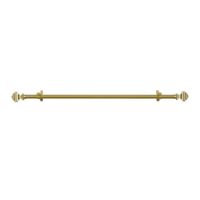 Buono II ¾" Adjustable Curtain Rod with Bach Finial