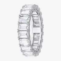 Womens 6 1/3 Ct. T.W. Lab Created White Moissanite 14K Gold Anniversary Engagement Ring