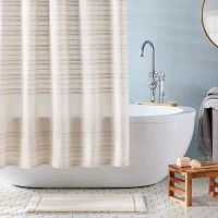 Town And Country Border Beige Bath Rug