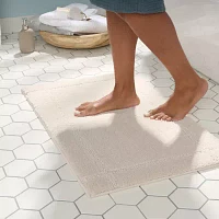 Town And Country Border Beige Bath Rug