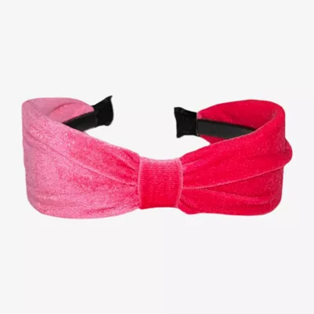 Bijoux Bar Pink Velvet Headband