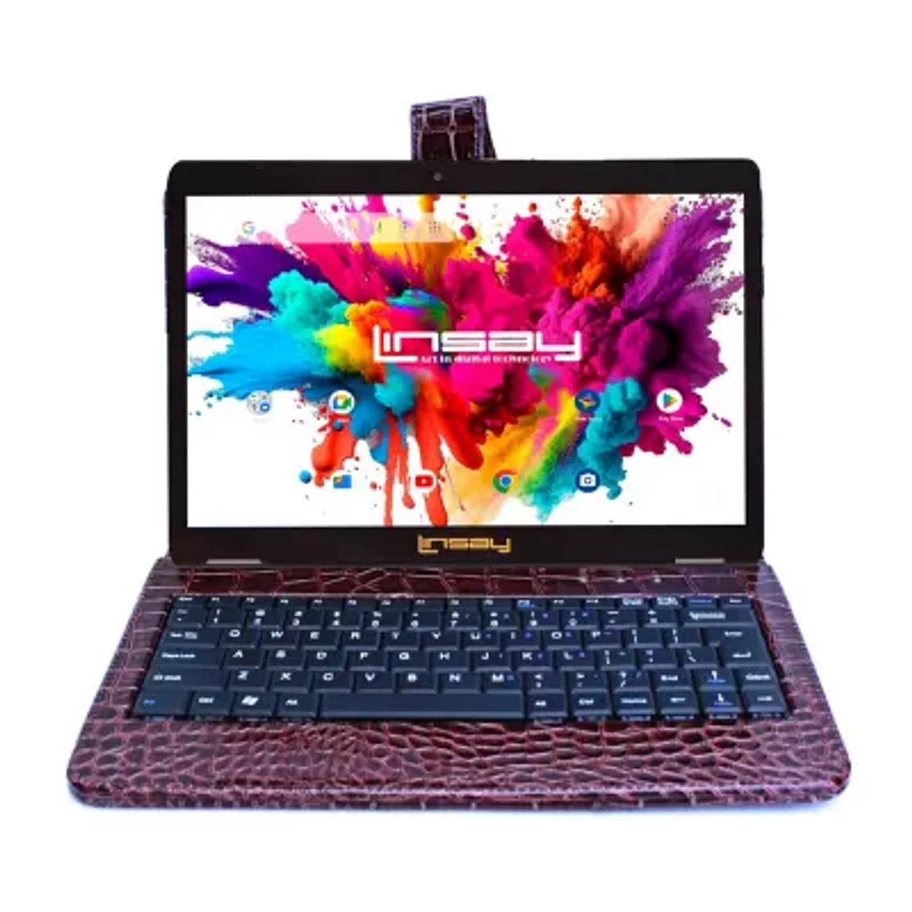10.1 Octa Core 128Gb Tab Brown Croc Keyboard