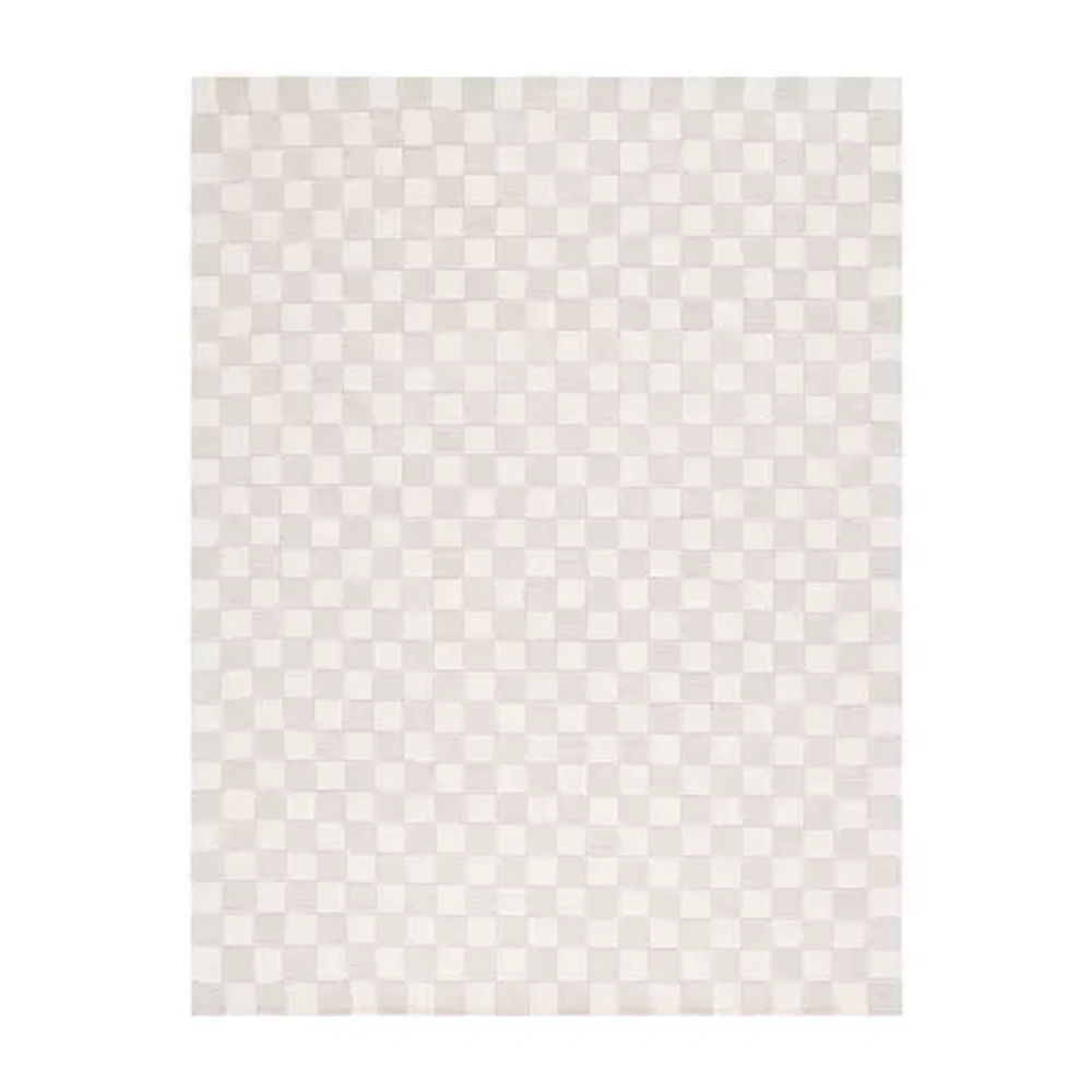 Martha Stewart Amrita Geometric Hand Tufted Indoor Rectangle Area Rug