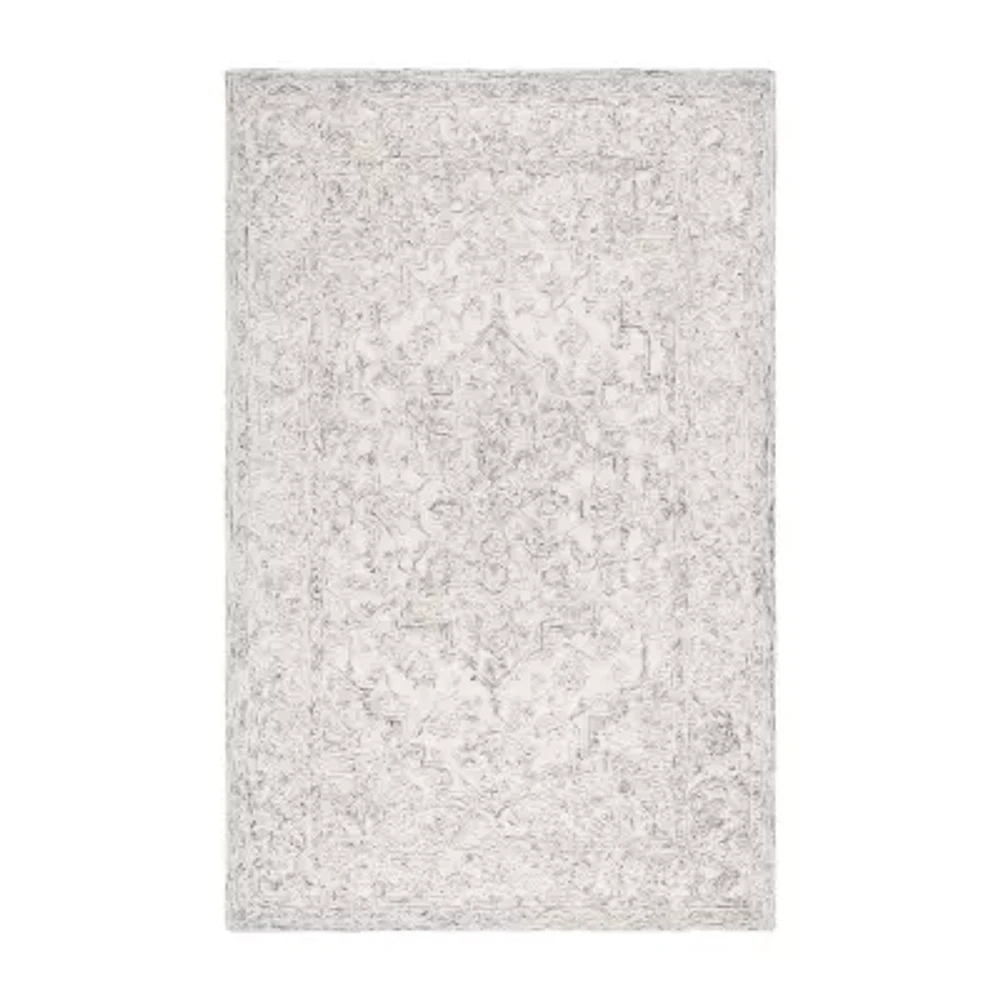 Martha Stewart Zion Bordered Indoor Rectangular Area Rug