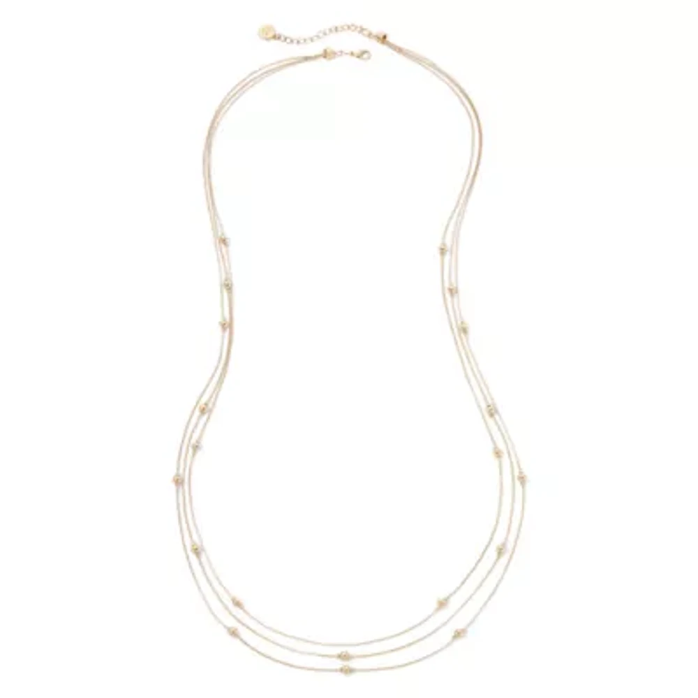 Liz Claiborne Womens 36 Inch Strand Necklace