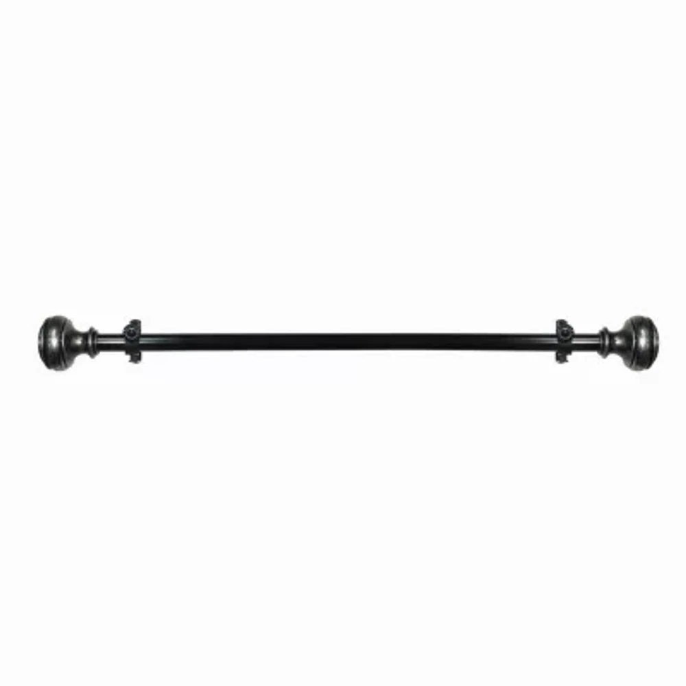 Buono II ¾" Adjustable Curtain Rod with Bradford Finial