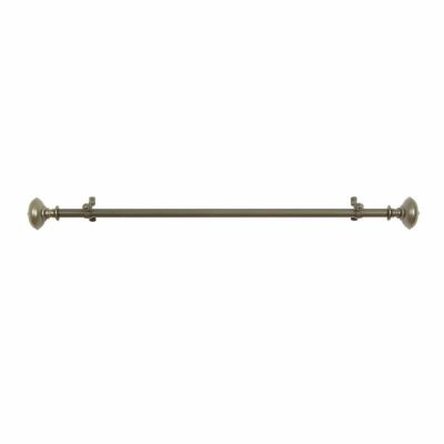 Buono II ¾" Adjustable Curtain Rod with Othello Finial