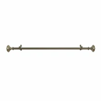 Buono II ¾" Adjustable Curtain Rod with Othello Finial