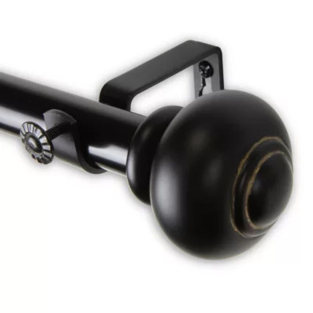 Rod Desyne Rotunda 1 Adjustable Curtain