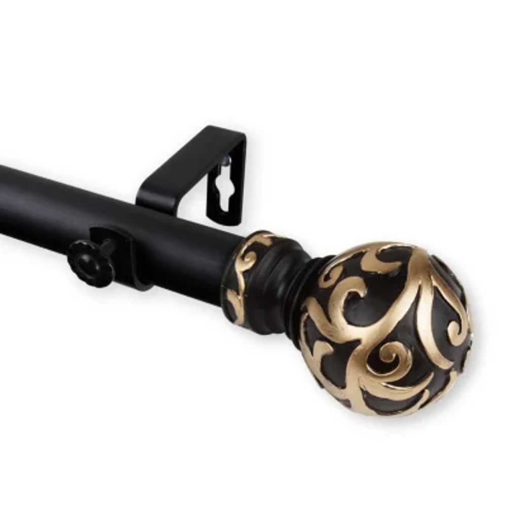 Rod Desyne Cypress 1 Adjustable Curtain