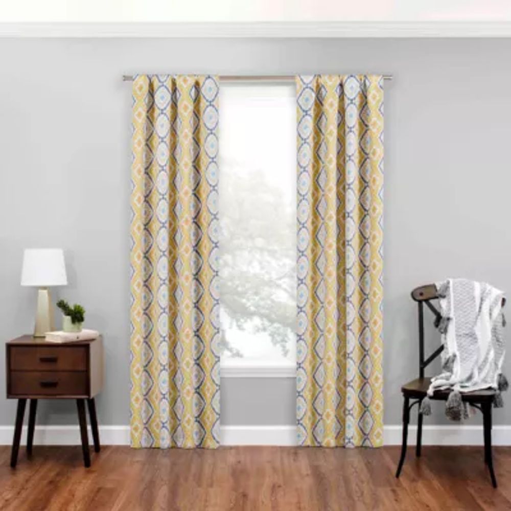 Eclipse Morrow Rod Pocket Energy Saving Blackout Single Curtain Panel