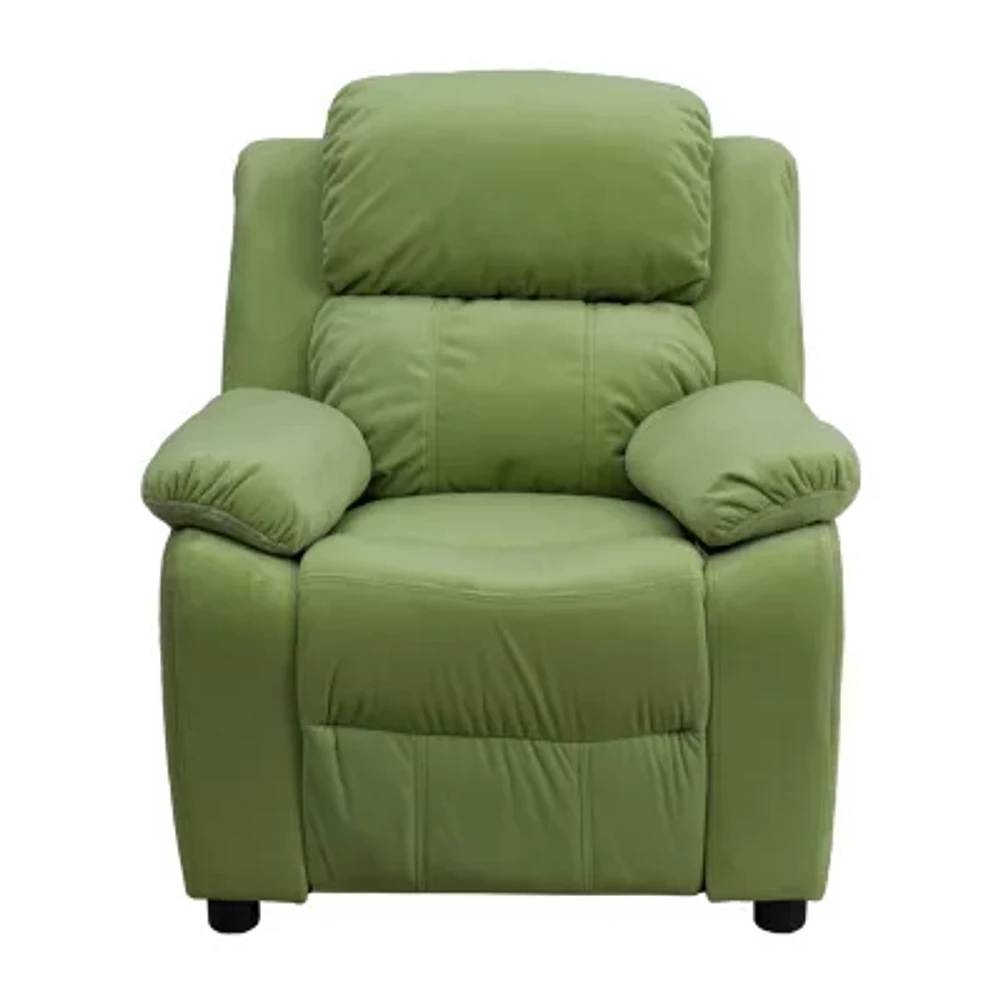 Charlie Padded Arm Recliner for Kids