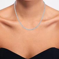 Diamond Addiction (G-H / Si2-I1) Womens 6 CT. T.W. Lab Grown White 14K  Gold Tennis Necklaces
