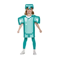 Little & Big Kid Unisex Armor Classic Minecraft Costume