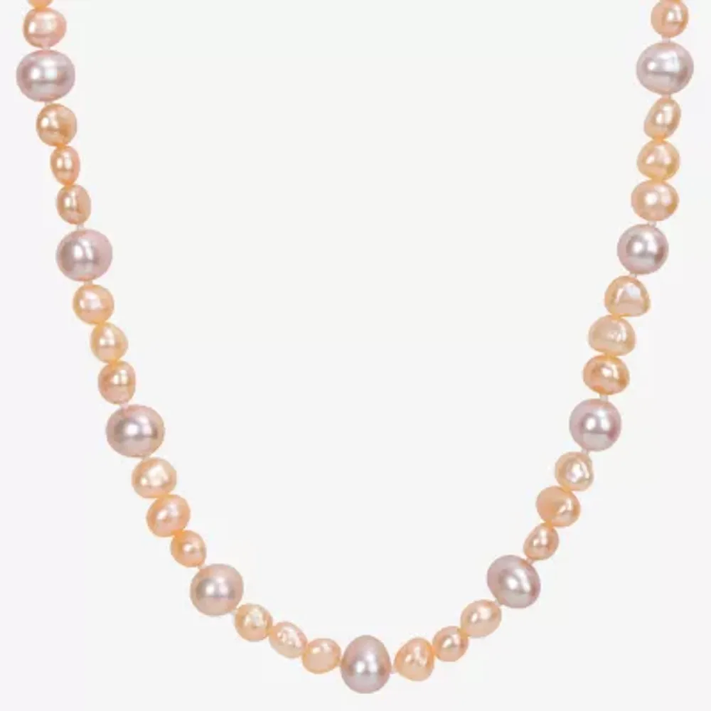 Womens Multi Color 18 Inch Strand Necklace