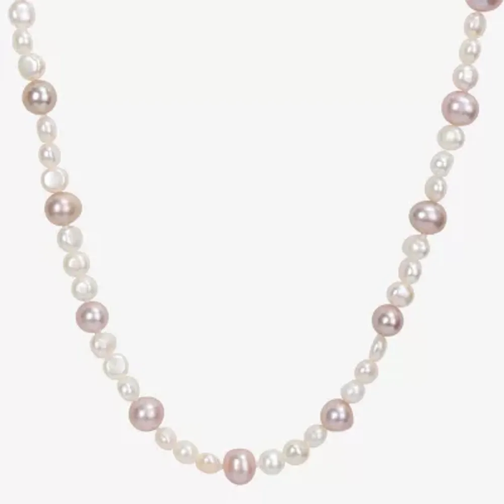 Womens Multi Color 18 Inch Strand Necklace