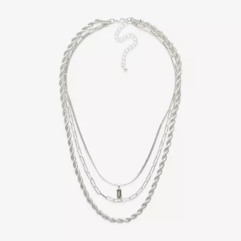 Mixit Womens Hypoallergenic 20 Inch Snake Chain Necklace