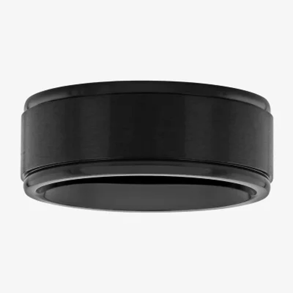 Mens 9M Titanium Wedding Band