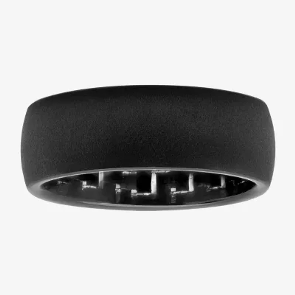 Mens 8MM Tungsten Wedding Band