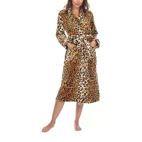 White Mark Womens Long Sleeve Length Robe