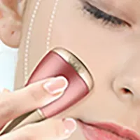 Gold Magnetic Facial Massager -Apple