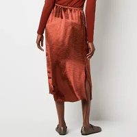 a.n.a Womens Midi A-Line Skirt
