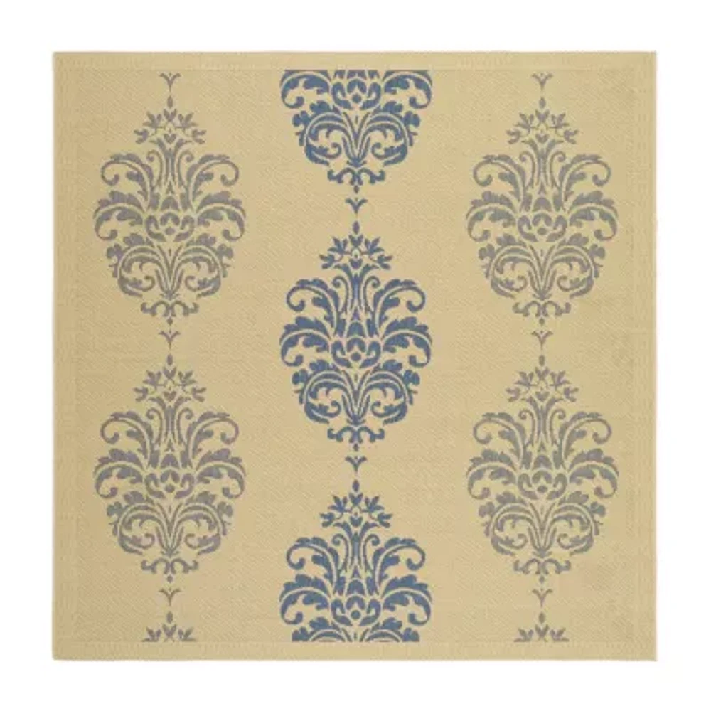 Safavieh Ray Floral Indoor Outdoor Square Area Rug