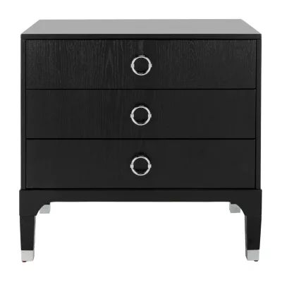 Lorna 3-Drawer Nightstand