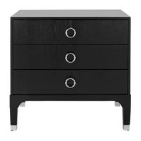 Lorna 3-Drawer Nightstand