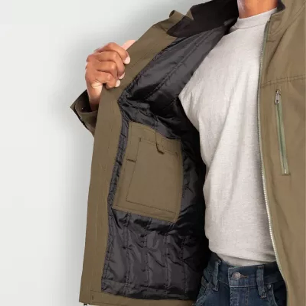 Berne Highland Quilt-Lined Micro-Duck Mens Lightweight Work Jacket