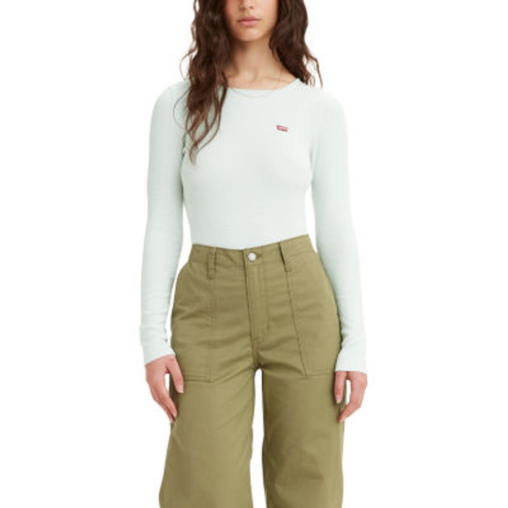 Levi's Womens Round Neck Long Sleeve T-Shirt