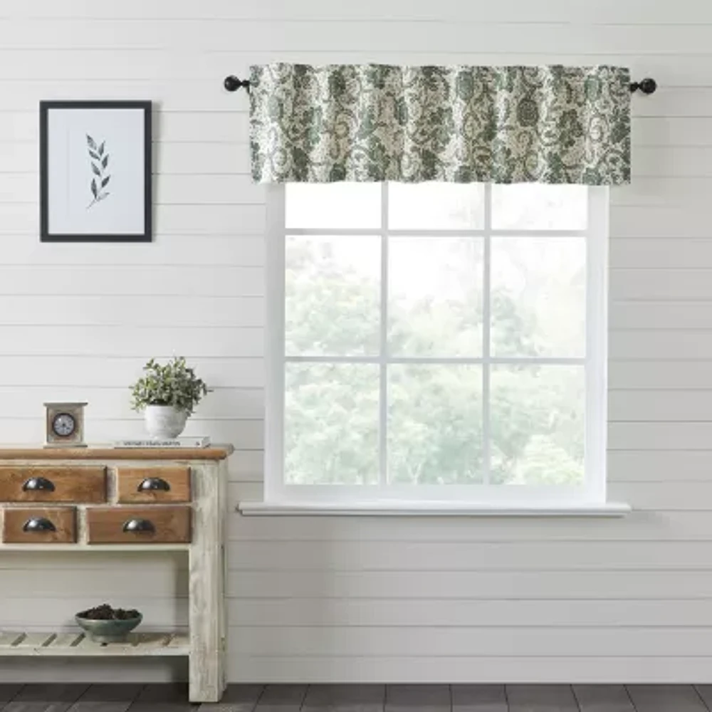 Vhc Brands Dorset Rod Pocket Tailored Valance
