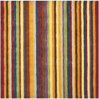 Safavieh Himalaya Collection Adolf Striped Square Area Rug