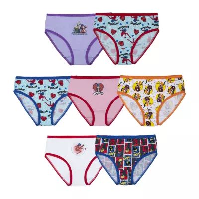 Miraculous Lady Bug 7 Pack Brief Panty Gup1466