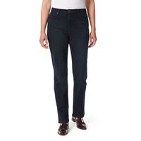 Gloria Vanderbilt Amanda Stretch Fabric Womens High Rise Straight Leg Regular Fit Jean