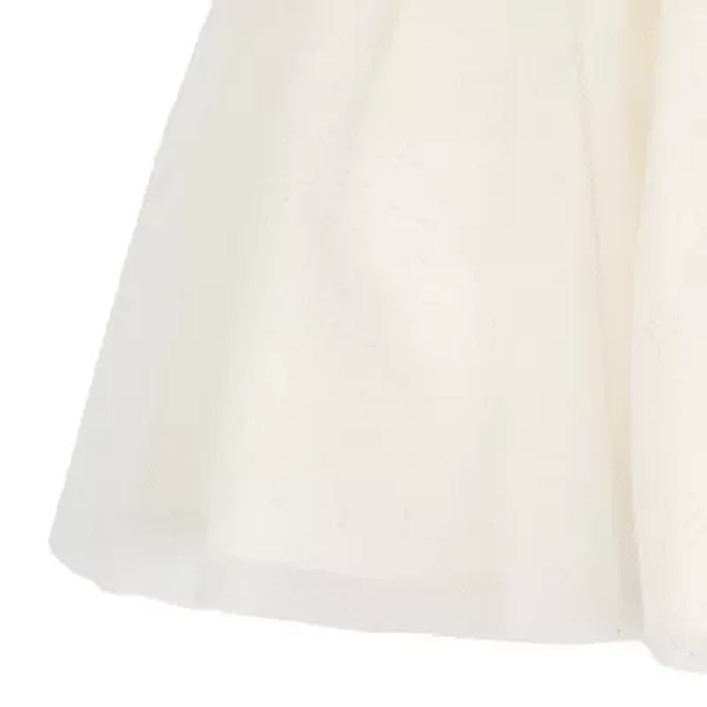 Rare Editions Baby Girls Short Sleeve Cap A-Line Dress