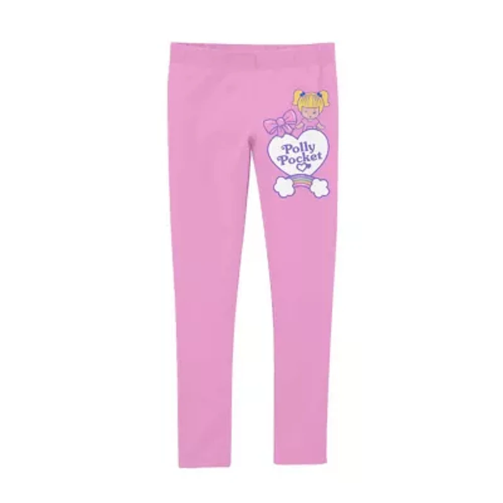 Little Girls 21" Skinny Full Length Leggings