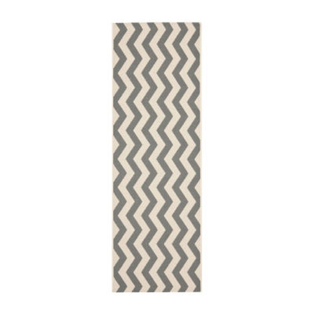 Safavieh Courtyard Collection Kalisha Geometric Indoor/Outdoor Runner Rug