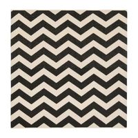 Safavieh Courtyard Collection Kalisha Geometric Indoor/Outdoor Square Area Rug