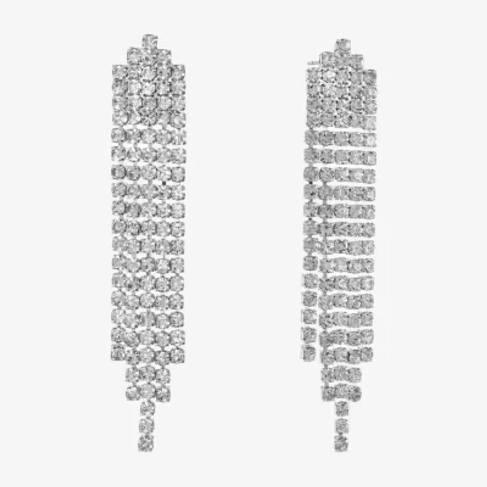 Monet Jewelry Timeless Tassel Womens Hypoallergenic Drop Earrings
