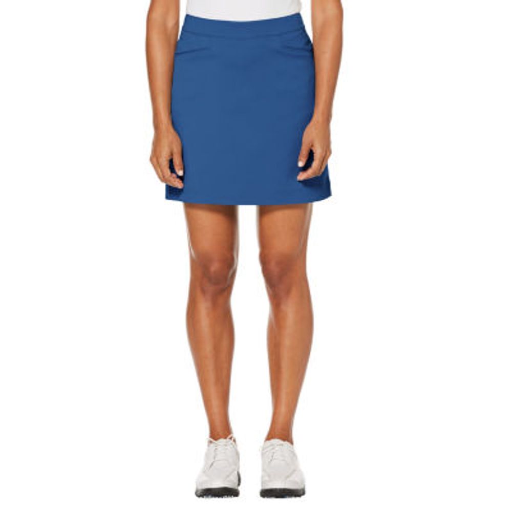 PGA TOUR Womens Mid Rise A-Line Skirt